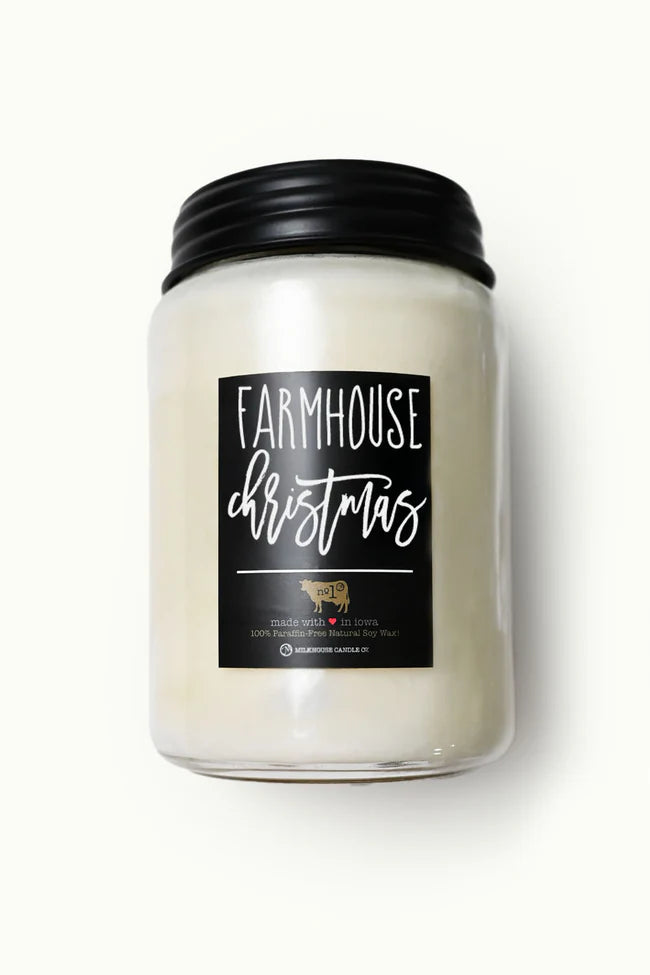 Farmhouse Christmas Candle - 26 oz