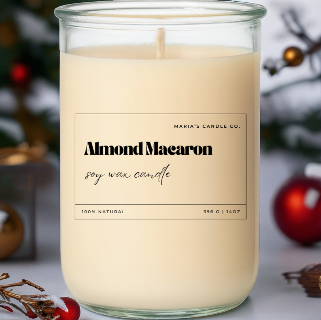 Recycled Glass Soy Hand Pour Candles 10oz-14oz